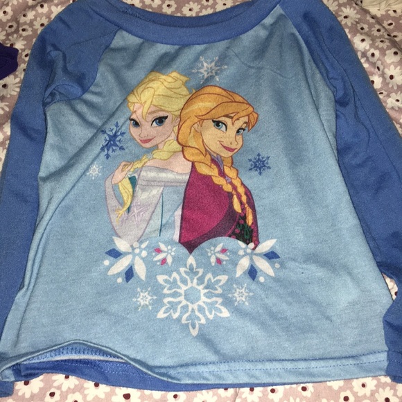 💥Price Drop Girls 4t Pajama Bundle Disney Cat&Jack - Picture 2 of 4